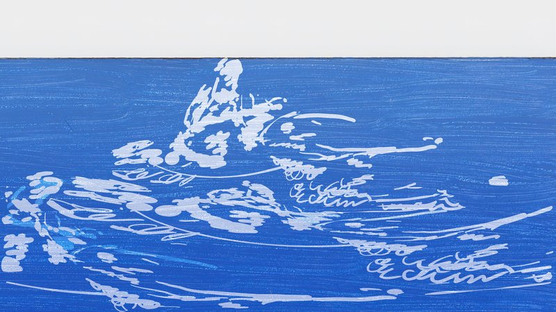 Alex Fischer, Fountain Blue, 2021-11-18